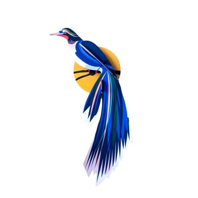 Décoration murale oiseau exotique  Paradise Bird Flores STUDIO ROOF