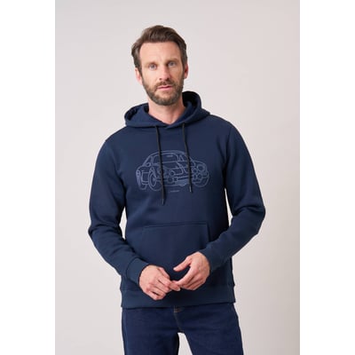Sweat homme avec imprimé graphique voiture HAWTHORN DEELUXE