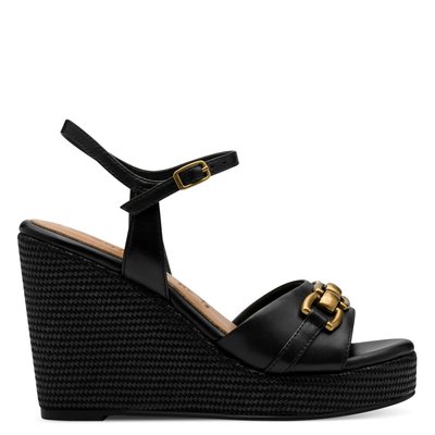 Sandale à talon en cuir TAMARIS