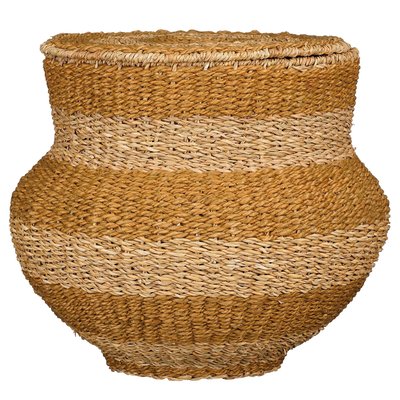Panier de rangement en jute tressée Ø55 cm TACOMA MICA DECORATIONS