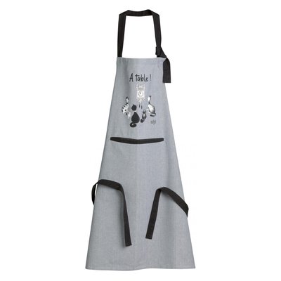 Tablier de cuisine Dubout chat horloge WINKLER