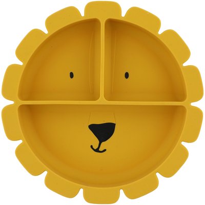 Assiette à compartiments en silicone Mr. Lion TRIXIE
