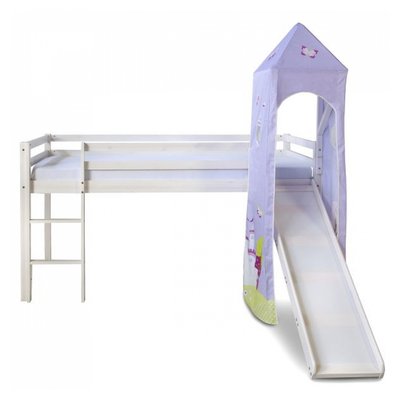 Lit Enfant Tour Toboggan Bois de Pin HOMESTYLE4U