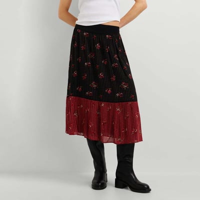 Jupe Midi À Imprimé Floral PEPE JEANS
