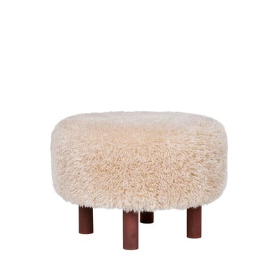 Pouf imitation fourrure - INVERNESS HOUSE NORDIC
