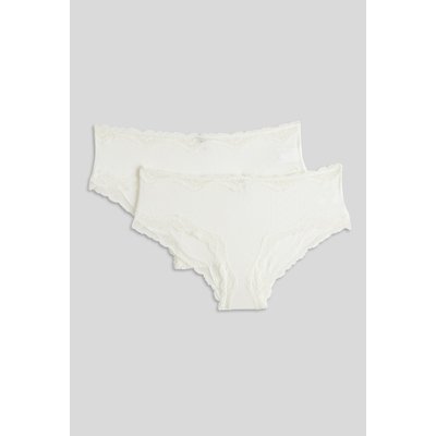 Lot de 2 shorties MALAURY en modal, certifié OEKO-TEX MONOPRIX