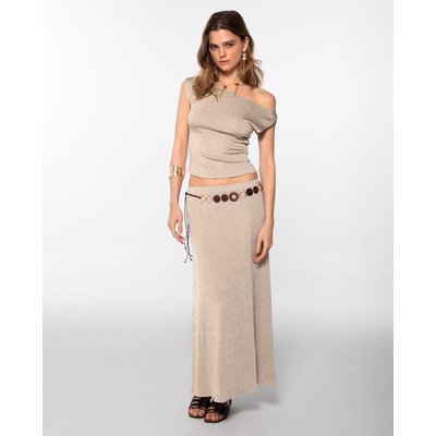 Jupe midi élastique brillante EVENING BREEZE THE-ARE