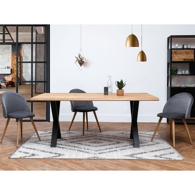 Table à manger 180 cm  bois massif, AWANI BOBOCHIC
