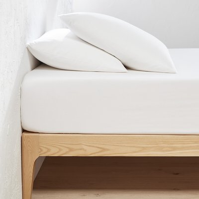 Drap housse 30% coton recyclé bonnet 25, Scenario LA REDOUTE INTERIEURS