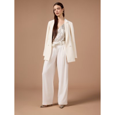 Pantalon palazzo réalisé en tissu fluide mélange viscose OLTRE