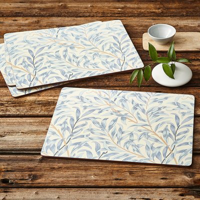 Set of 4 Morris & Co. Willow Bough Placemats MORRIS & CO.