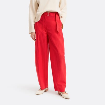 Pantaloni a gamba larga con cintura LA REDOUTE COLLECTIONS