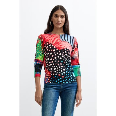 Pull imprimé multicolore DESIGUAL