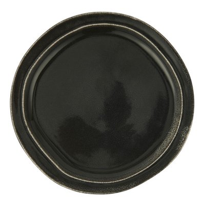 Assiette plate artisanale grès IB LAURSEN