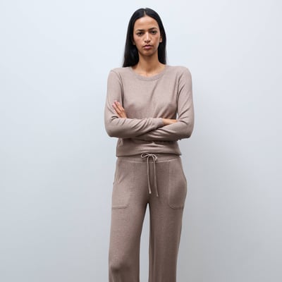 Pantalon large doux et léger MONOPRIX
