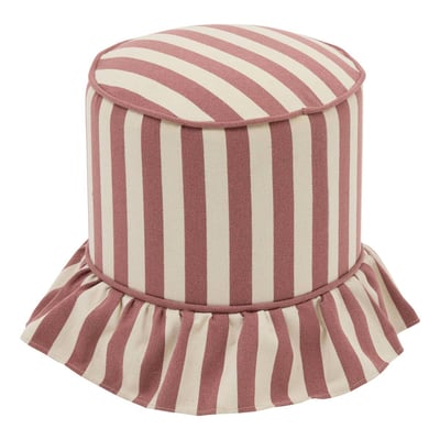 Pouf rond en pin FIORA ATMOSPHERA