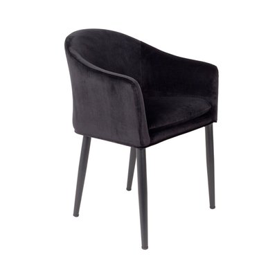 Fauteuil de table design en velours - CATELYN DRAWER