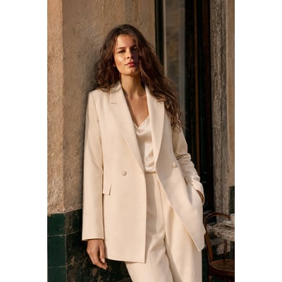 Veste  col tailleur  uni NALA LA PETITE ETOILE