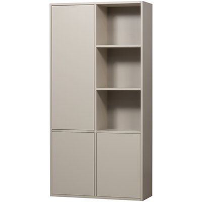 Armoire de rangement 3 portes gauche en pin MEGGY WOOOD