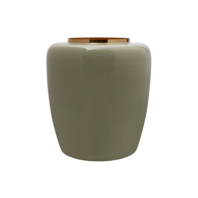 Vase en fer rond, Art Déco 125 ARTE ESPINA