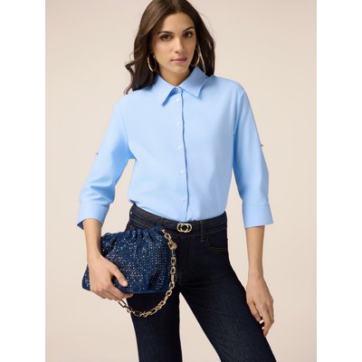 Pochette avec application de micro-cristaux OLTRE