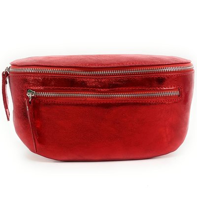 Sac banane en cuir grainé LOU-ANN OH MY BAG