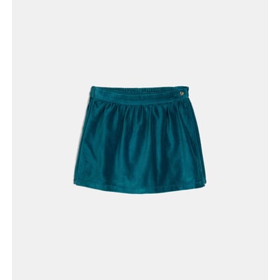 Short-jupe veonille en velours CADET ROUSSELLE