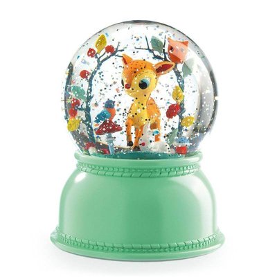Veilleuse boule à neige Faon DJECO
