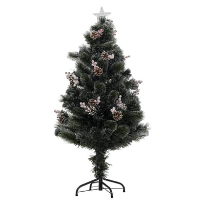 Sapin lumineux fibre optique Sofia 89 LED H120 cm FEERIC LIGHTS & CHRISTMAS