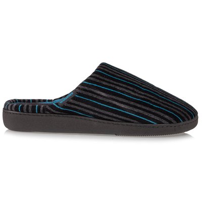Chaussons Mules rayures ISOTONER
