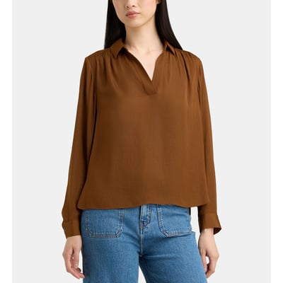 Chemise ample agnes satl fluide GALERIES LAFAYETTE