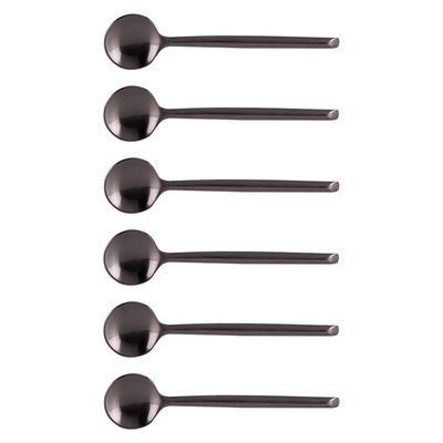 Coffret de 6 cuillères moka  -GUN ELITE TABLE PASSION