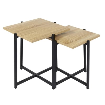 Ensemble de 2 tables gigognes Loka DECORATIE