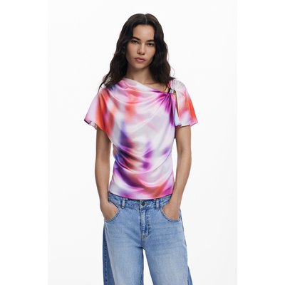 Desigual - Blouse drapée dégradée DESIGUAL