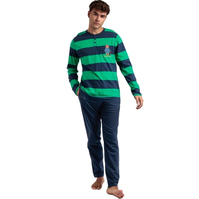 Pyjama pantalon top manches longues Rugby Paws Paddington ADMAS