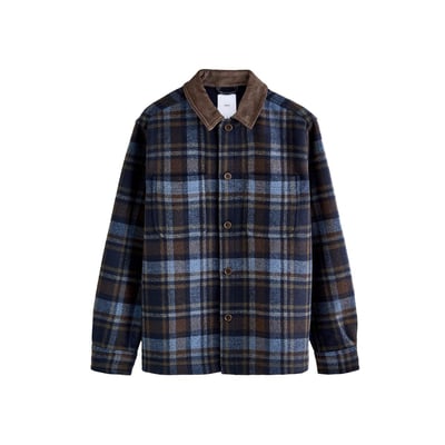 Veste-chemise à carreaux en laine mélangée NEXT