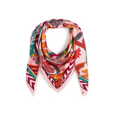 Foulard viscose imprimé MAGIC INDIA WILD