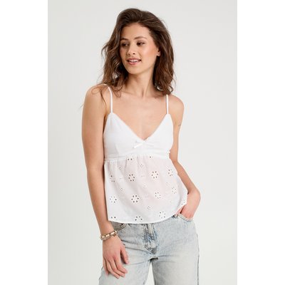 Débardeur broderie anglaise CACHE CACHE
