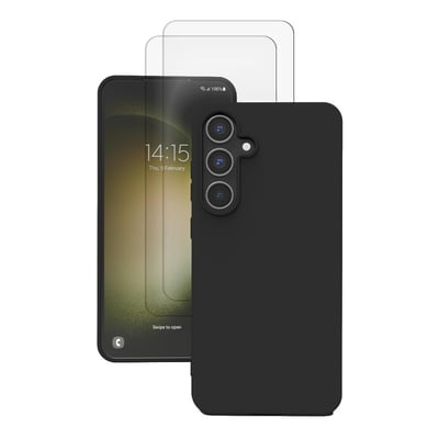 Coque Galaxy S23 Fe antichoc + 2 vitres EVETANE