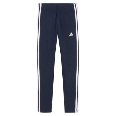 Essentials 3-Stripe Leggings mit hohem Bund, Stretch-Jersey ADIDAS SPORTSWEAR