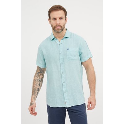 Chemise manches courtes 100% lin MCS