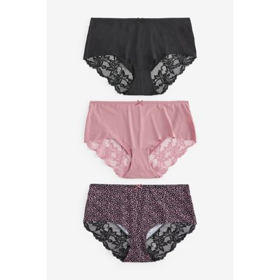 Culottes invisibles avec - midi, lot de 3 NEXT