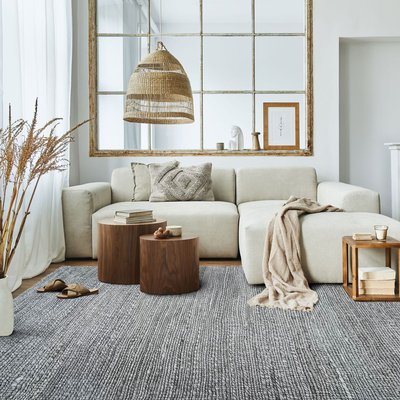 Tapis tressé en jute THE DECO FACTORY