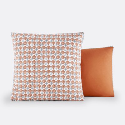 Pessoa Geometric 100% Cotton Pillowcase LA REDOUTE INTERIEURS