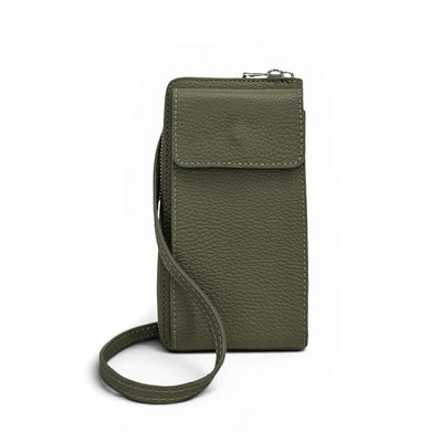Mini-sac pochette en cuir grainé italien STREET OH MY BAG