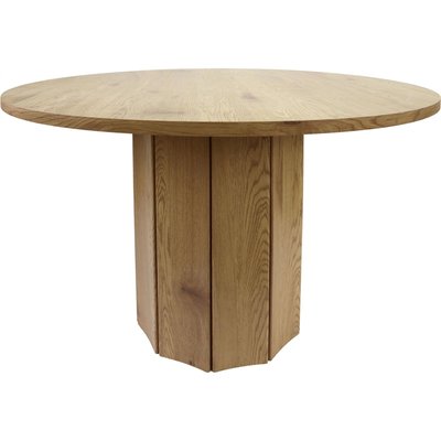 table ronde design en frêne naturel finition élégante RECOLLECTION