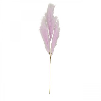Plumeau artificiel violet clair 110cm lot de 3 LIGNE DECO