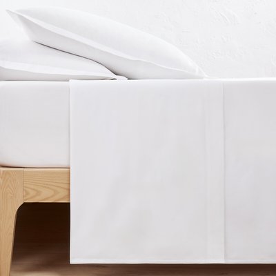 Leintuch Scenario, uni, Baumwollperkal LA REDOUTE INTERIEURS