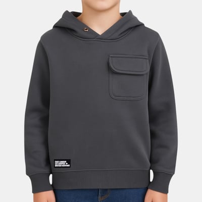 Sweat à capuche imprimé, manches longues OVERSHIRT LEE COOPER