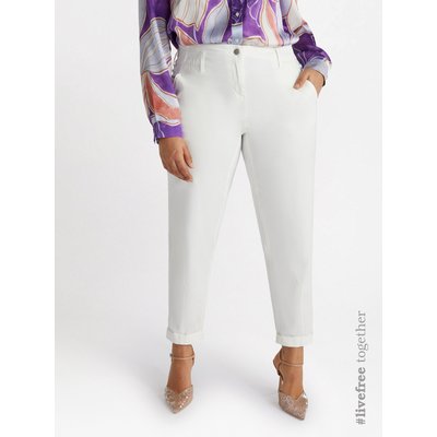 Pantalon modèle ballon en coton à poches américaines FIORELLA RUBINO